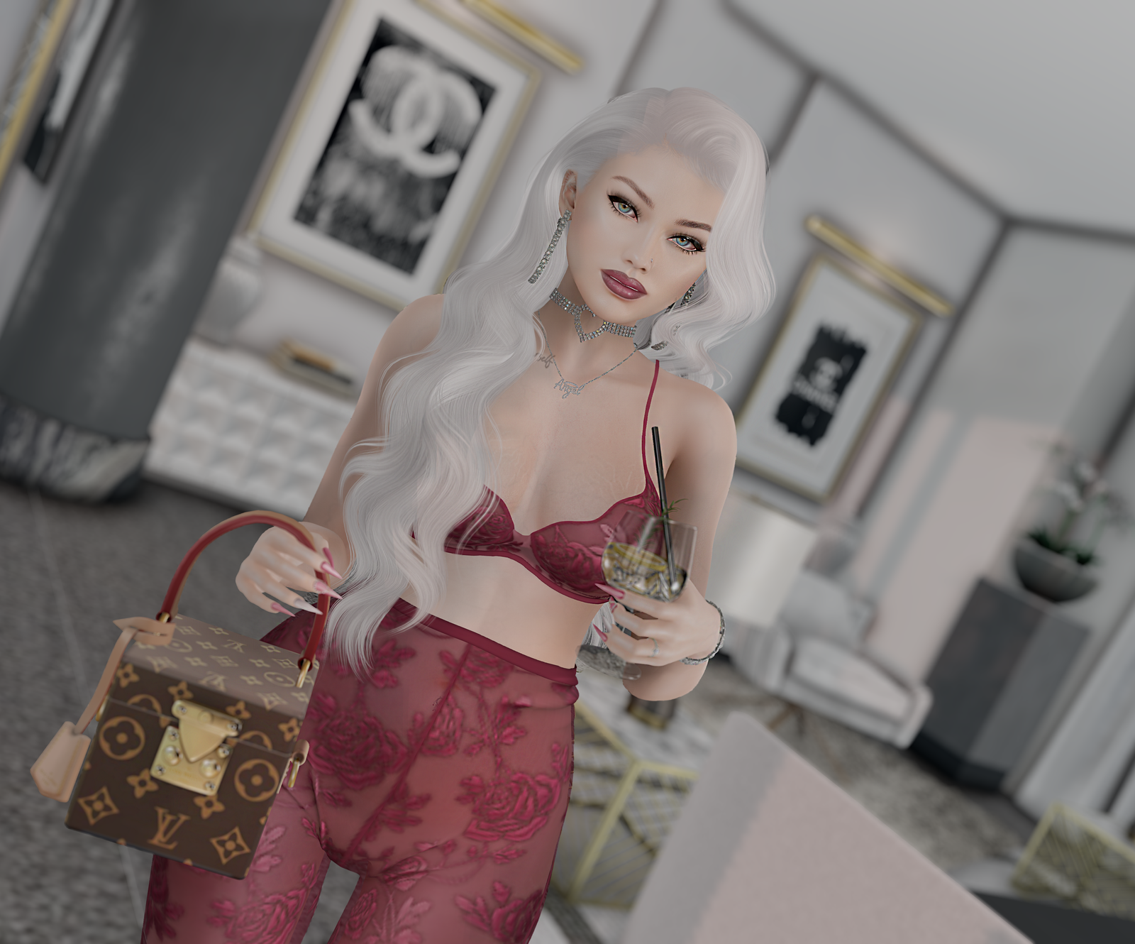 Vacation in Second Life - Rizzi on the Beach